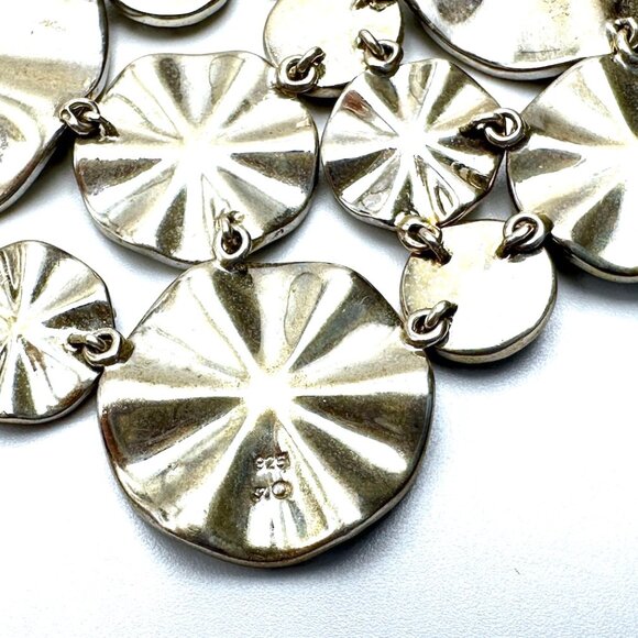 Show-Stopping Judith Jack Sterling Silver Statement Necklace/Marcasite Bib — EUC - Picture 4 of 8